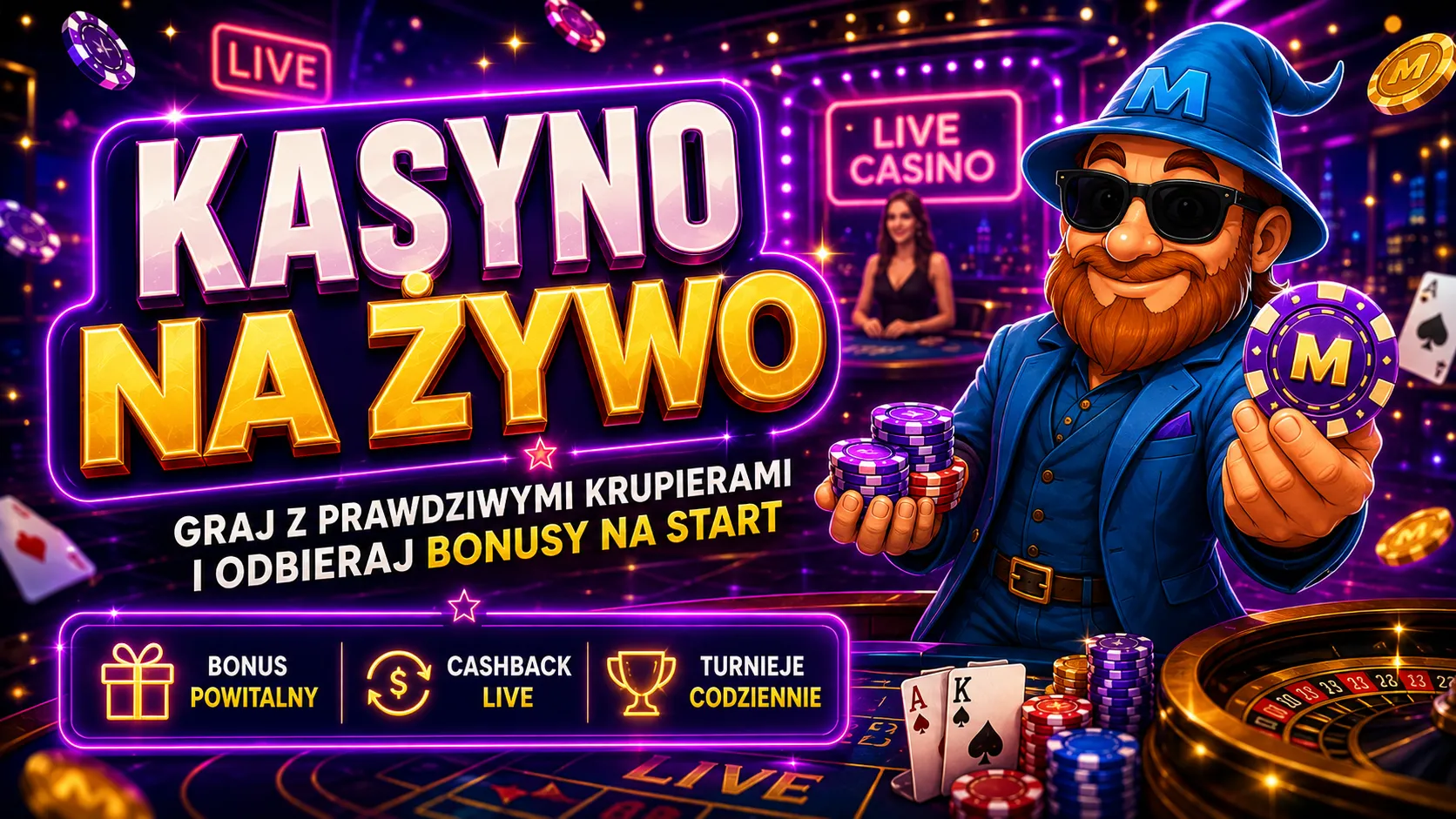Kasyno na żywo w Magic365