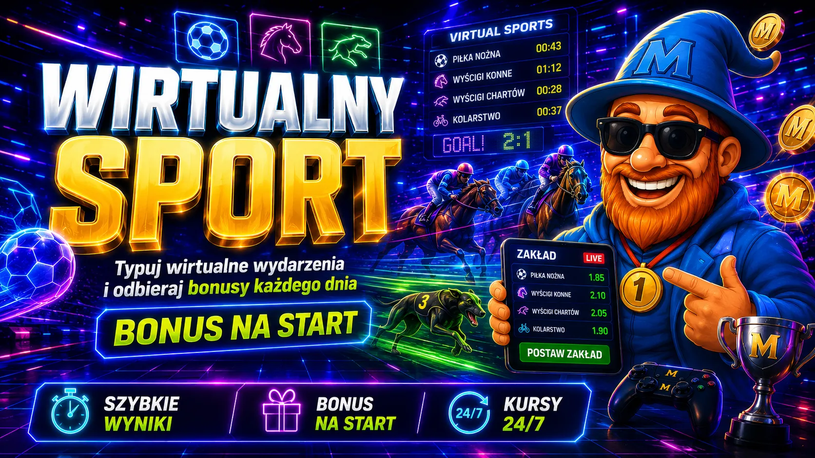 Wirtualny sport w Magic365